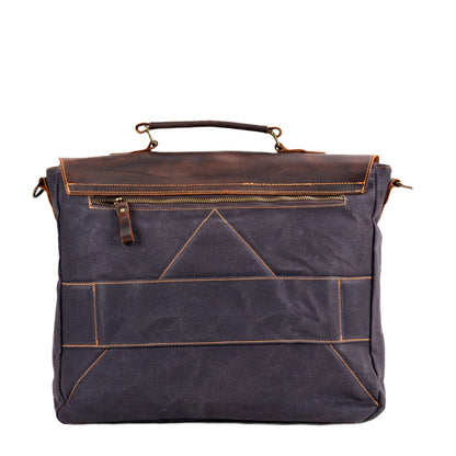 Vintage canvas shoulder bag | ANSEN