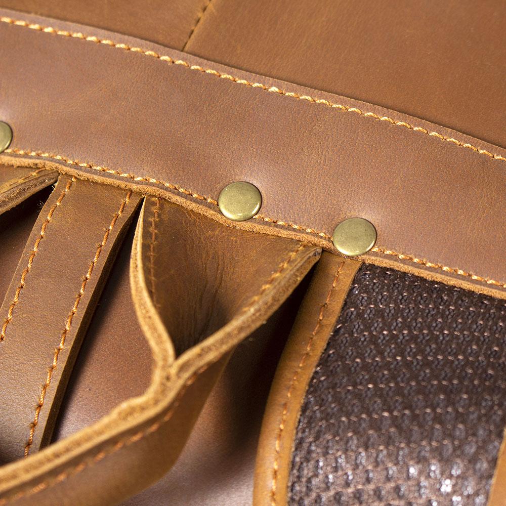 Leather business backpack | LUGANO