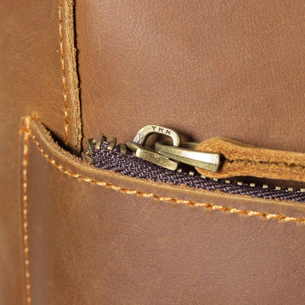 Leather business backpack | LUGANO