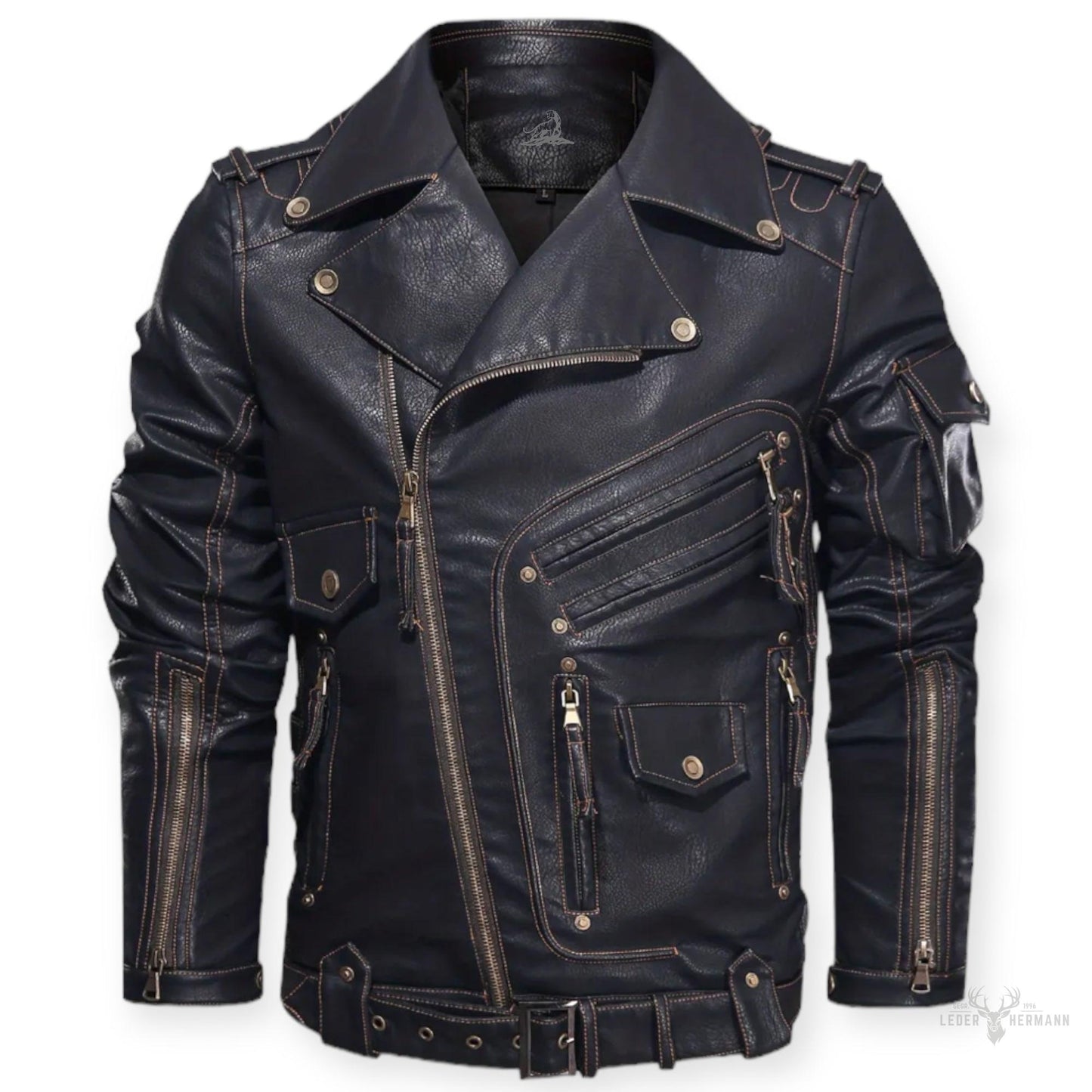 Mystic - Elegant leather jacket for a sophisticated style