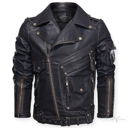 Mystic - Elegant leather jacket for a sophisticated style