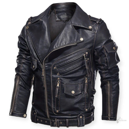 Mystic - Elegant leather jacket for a sophisticated style