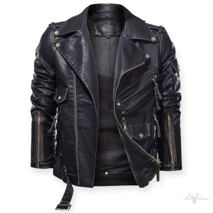 Mystic - Elegant leather jacket for a sophisticated style