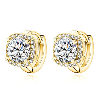 Nadine square earrings