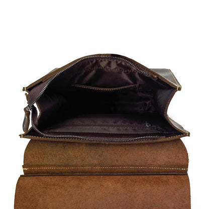 Leather Backpack Handbag | OLDEN