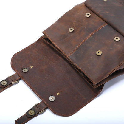 Vintage leather backpack | TROSA