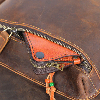 Women's leather backpack | GENEVA