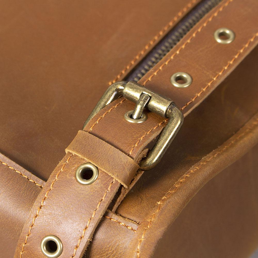 Leather business backpack | LUGANO