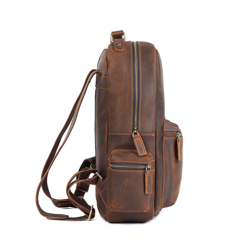 Women's leather backpack | GENEVA