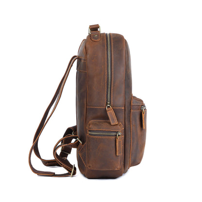 Women's leather backpack | GENEVA