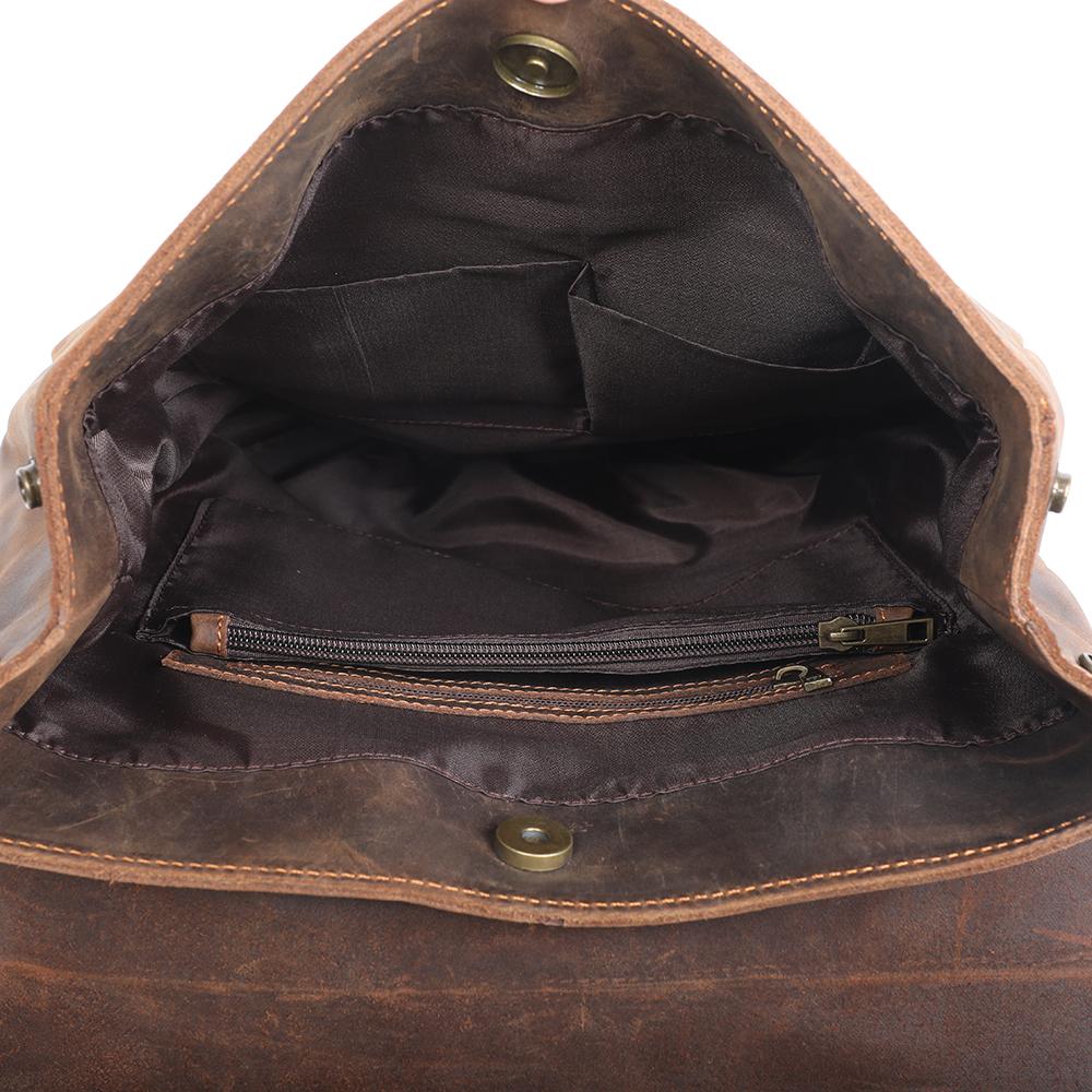Vintage leather backpack | TROSA