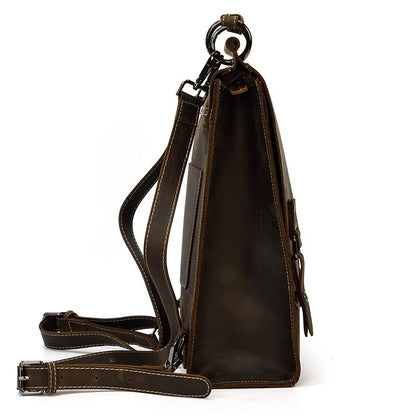 Leather Backpack Handbag | OLDEN