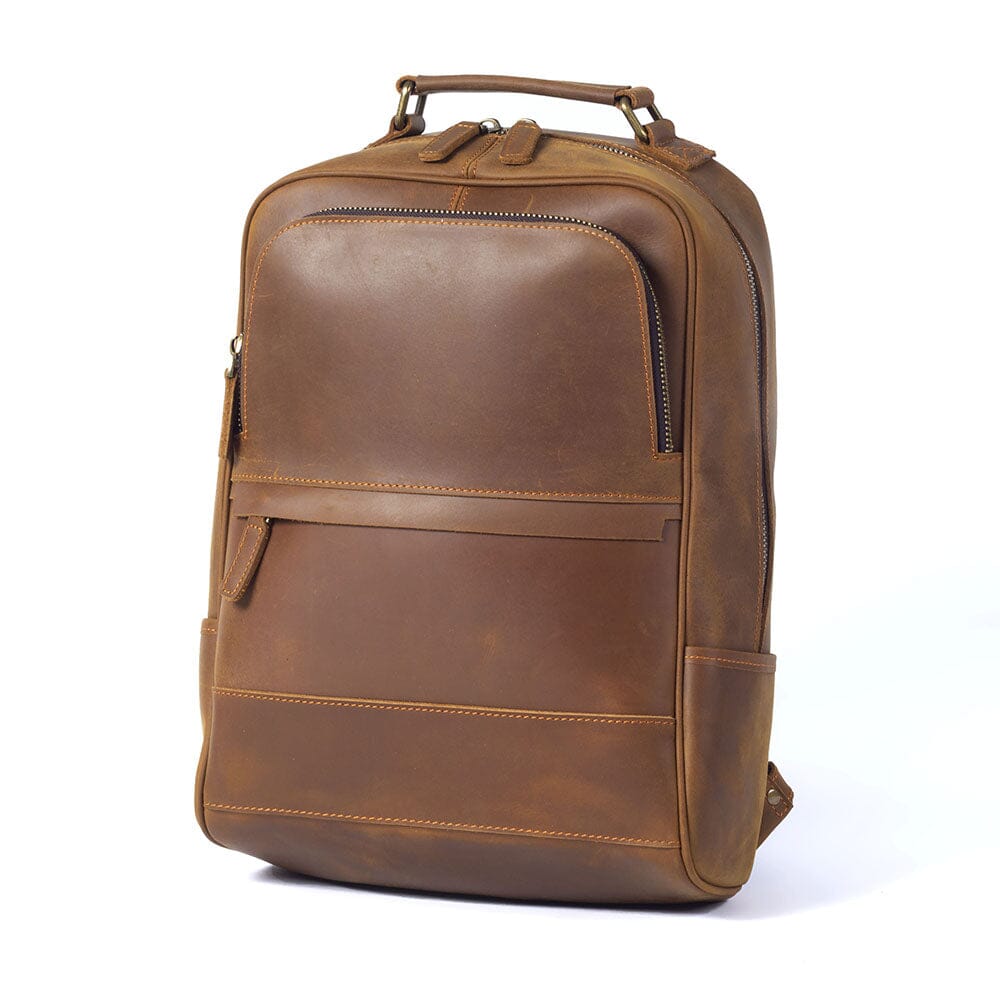 Leather backpack | OXFORD