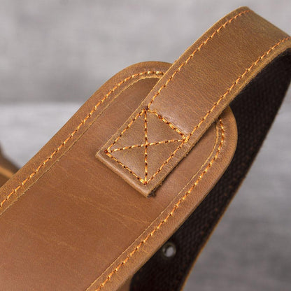 Leather business backpack | LUGANO