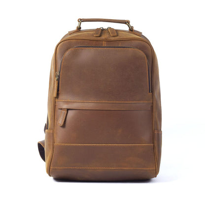 Leather backpack | OXFORD