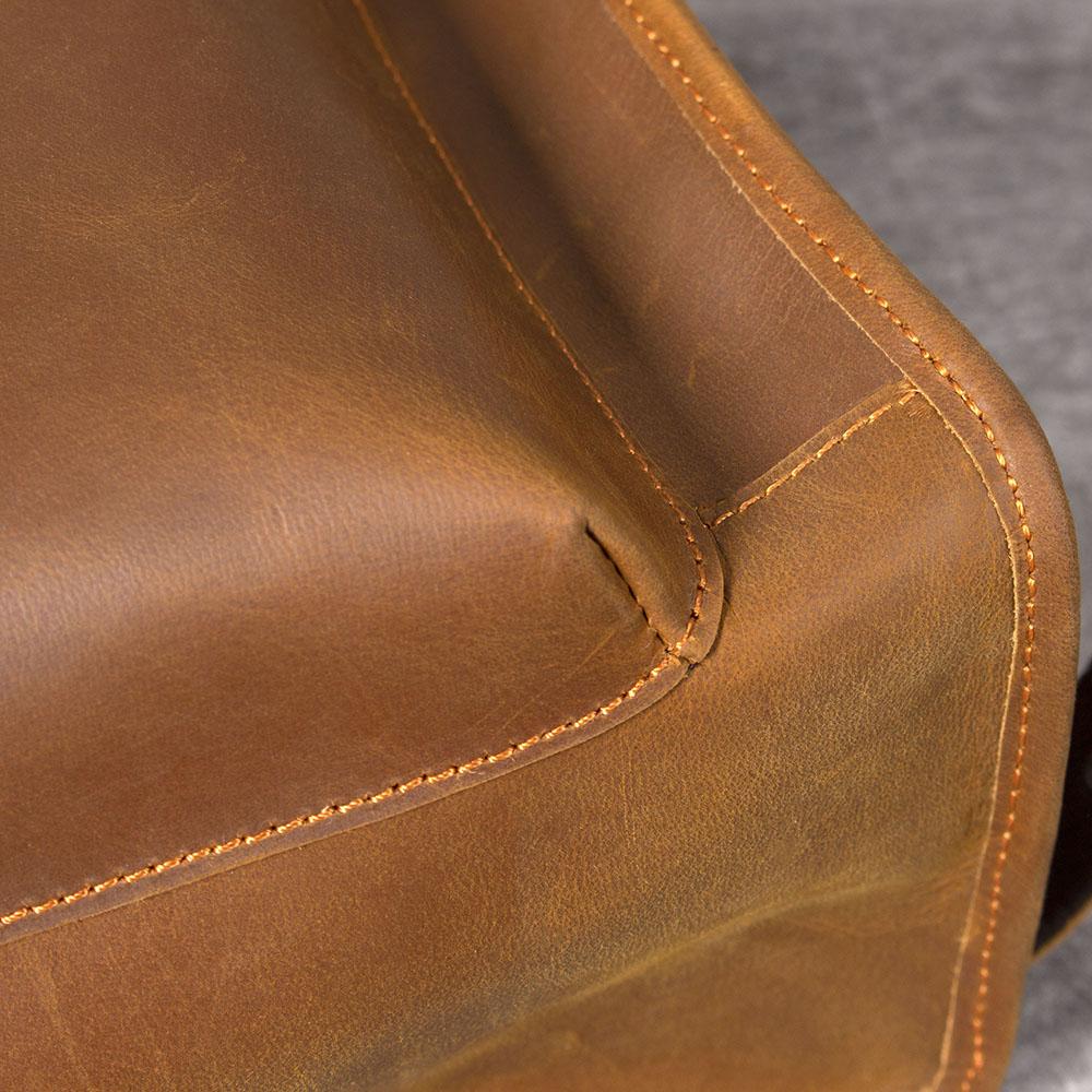 Leather business backpack | LUGANO