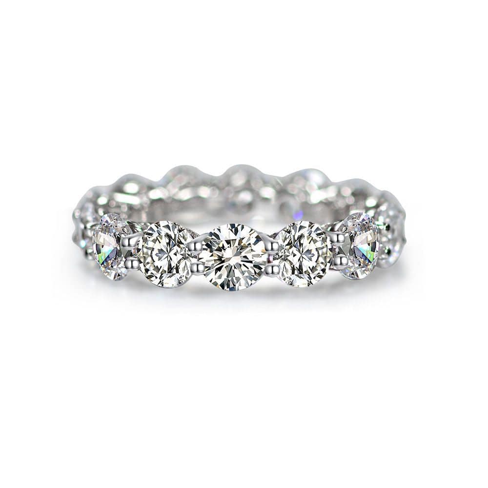 Classic Eternity Round Cut Wedding Ring