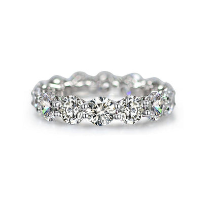 Classic Eternity Round Cut Wedding Ring
