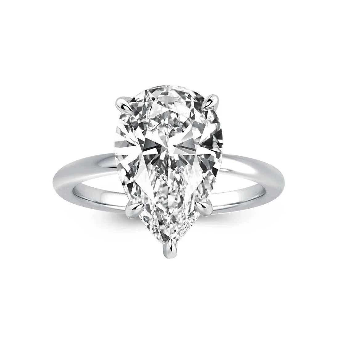 Classic Pear Cut Engagement Ring for Women