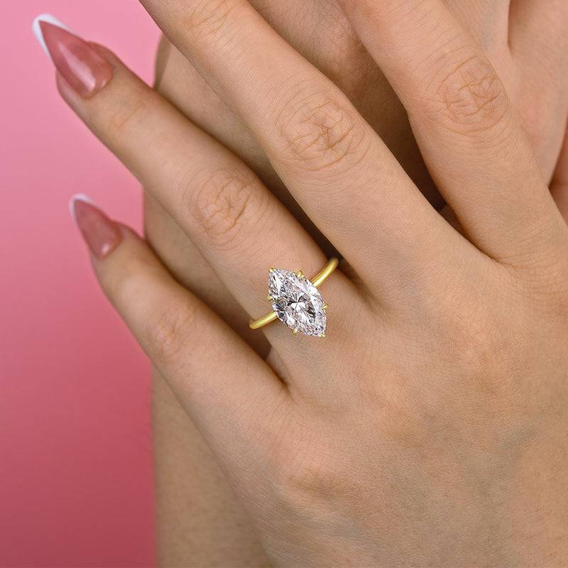 Fashion Marquise Cut Women's Engagement Ring