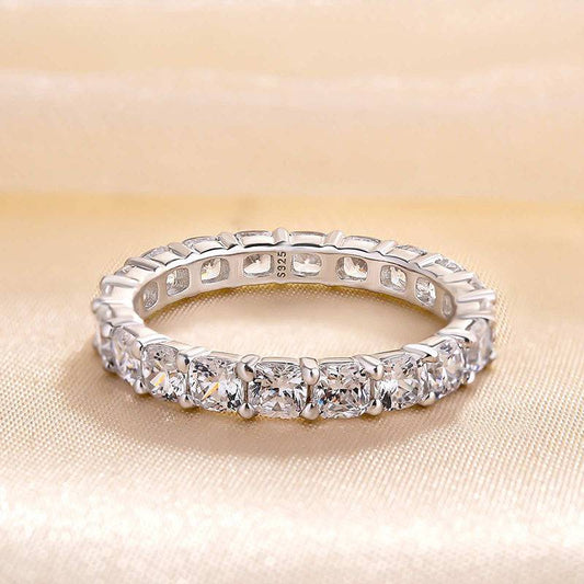 Cushion Cut Women's Wedding Band