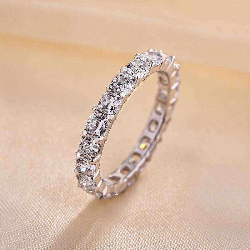 Cushion Cut Women's Wedding Band