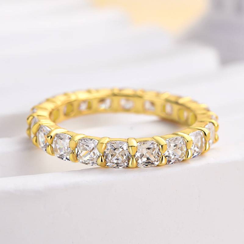 Cushion Cut Women's Wedding Band