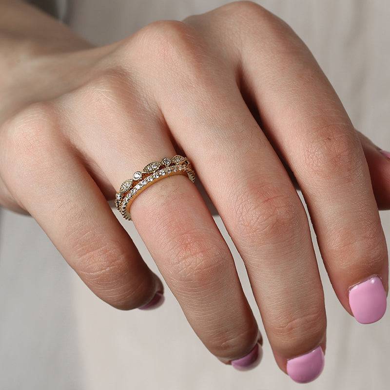 Full Eternity Wedding Ring Set