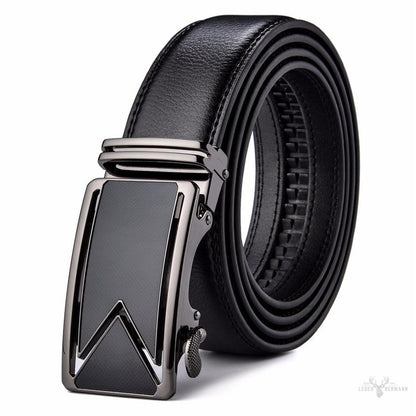 Classic leather belt