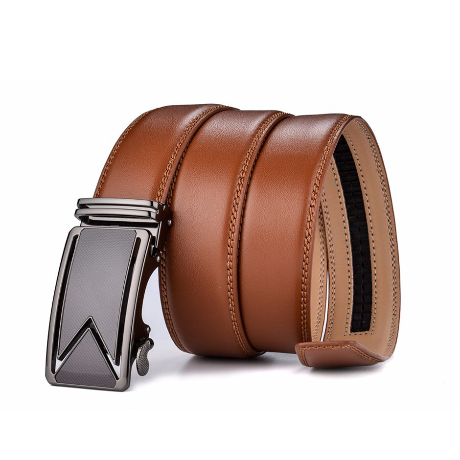 Elegant luxury belts made of leather