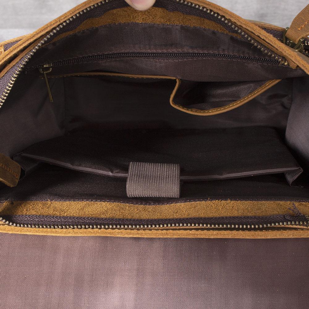 Leather business backpack | LUGANO