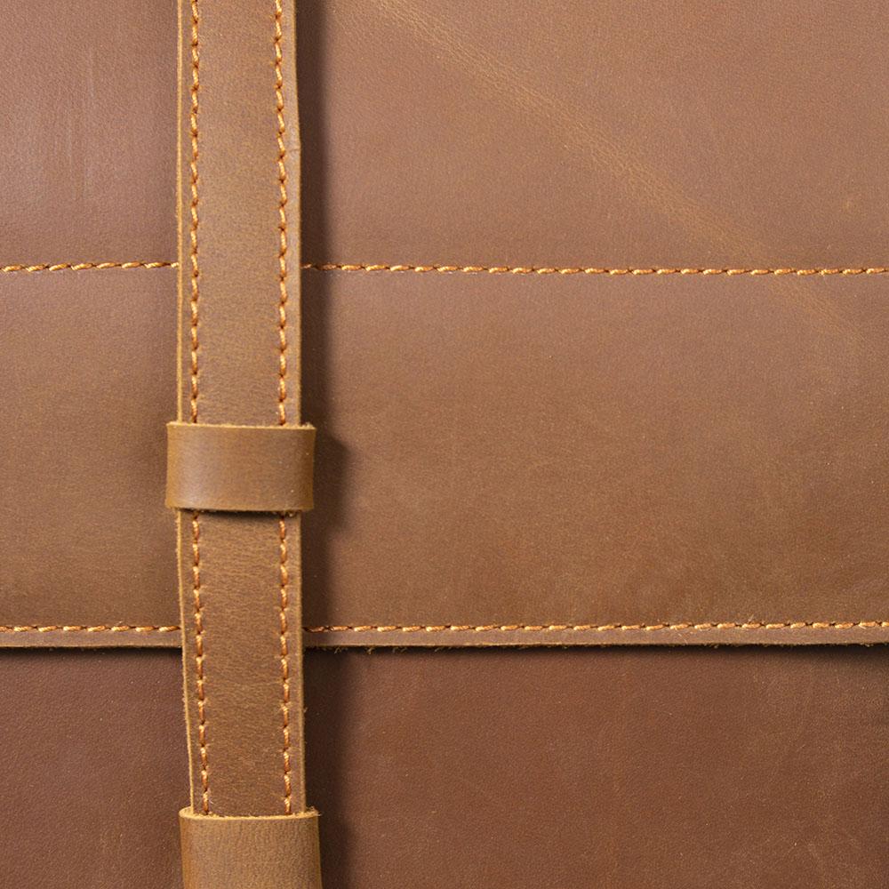 Leather business backpack | LUGANO