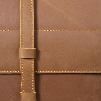 Leather business backpack | LUGANO