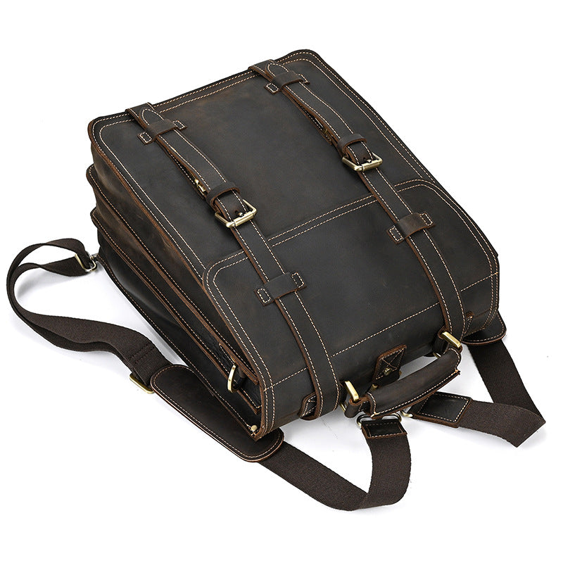 Leather backpack for women | RONDA