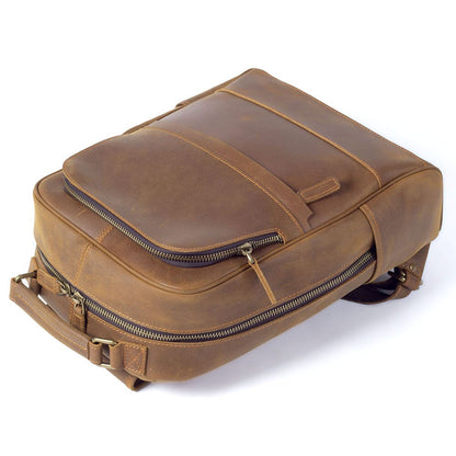 Leather backpack | OXFORD