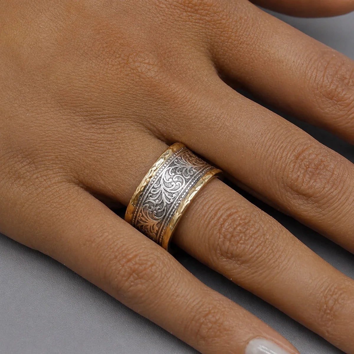 Dual Tone Crown Jewel
