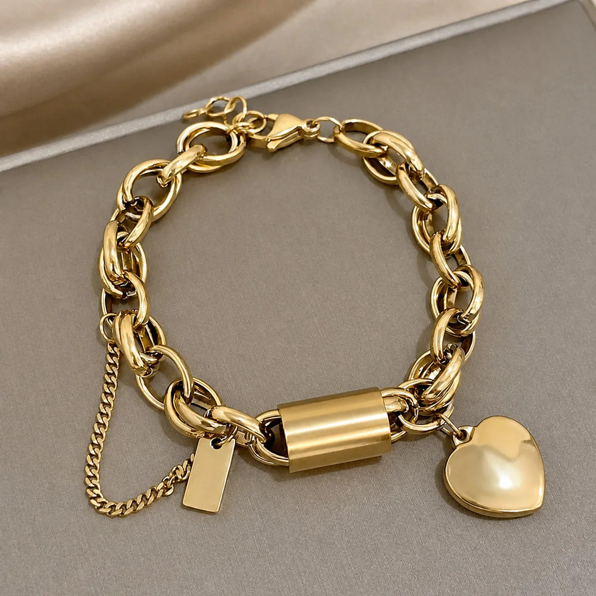 Love Link Gold Bracelet