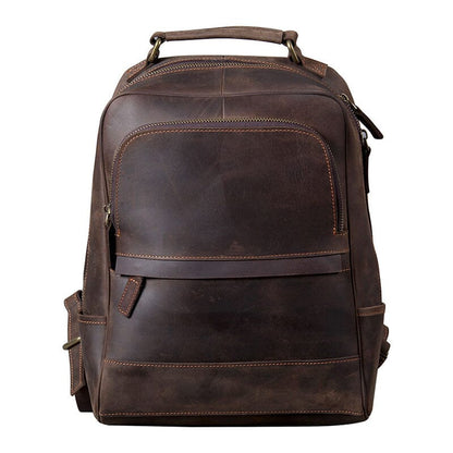 Leather backpack | OXFORD