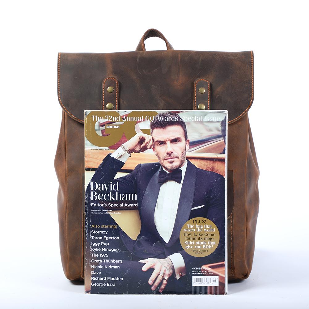 Vintage leather backpack | TROSA