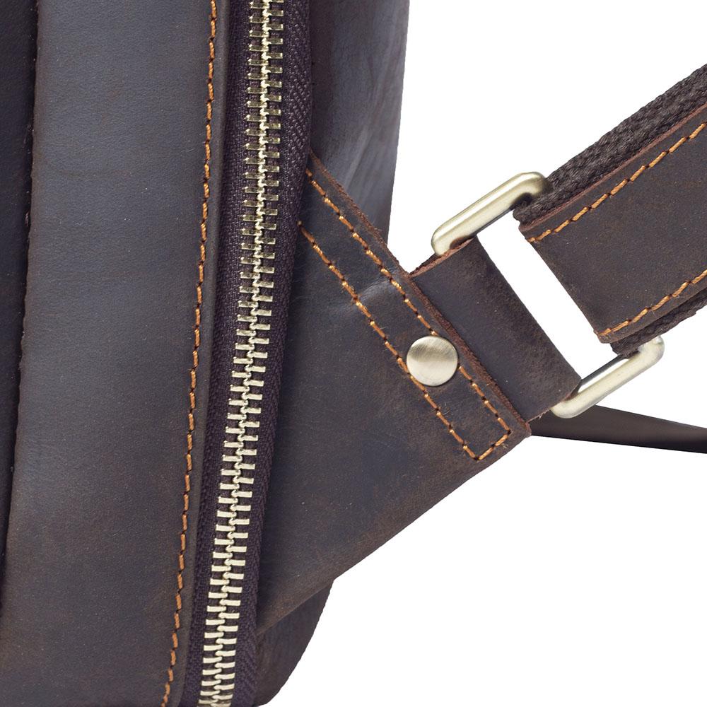 Light brown leather backpack | TOLEDO