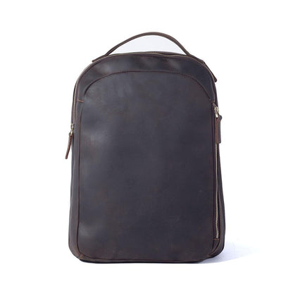 Light brown leather backpack | TOLEDO