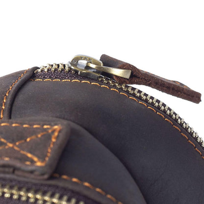 Light brown leather backpack | TOLEDO