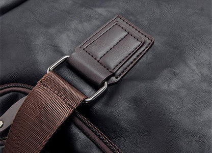 Travel leather backpack – comfortable to carry