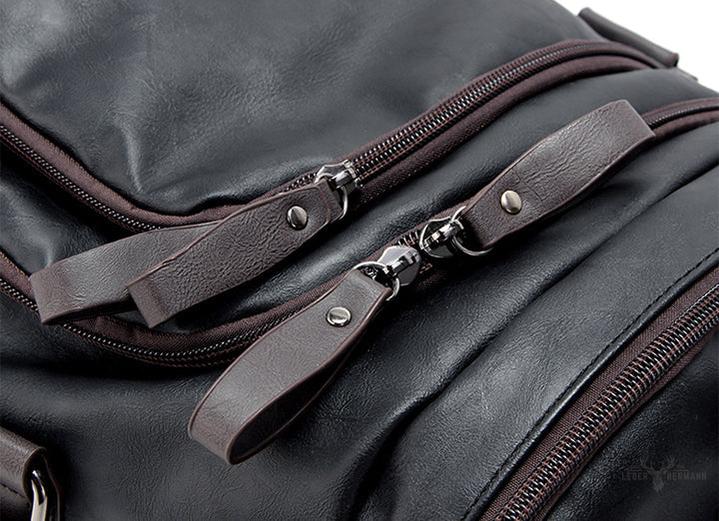 Travel leather backpack – comfortable to carry