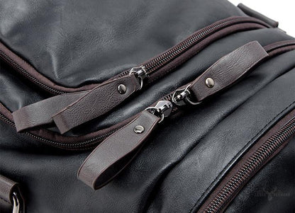Travel leather backpack – comfortable to carry