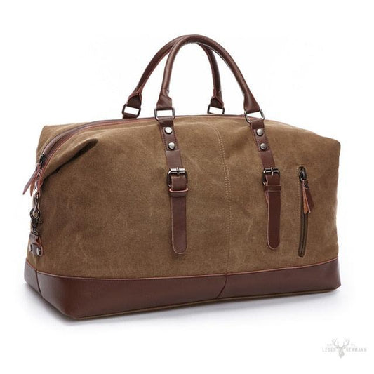 Trendy vintage travel bag
