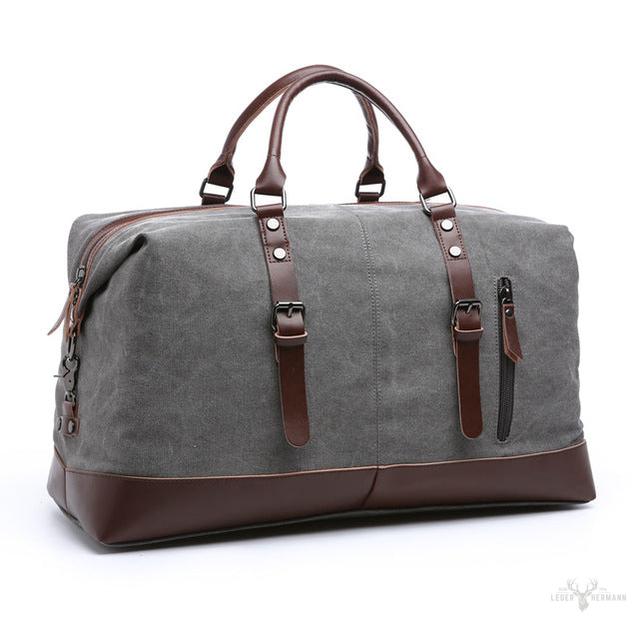 Vintage leather bag for travel and adventure