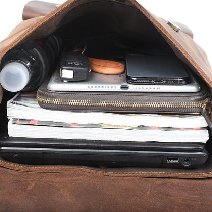 Vintage leather backpack | TROSA