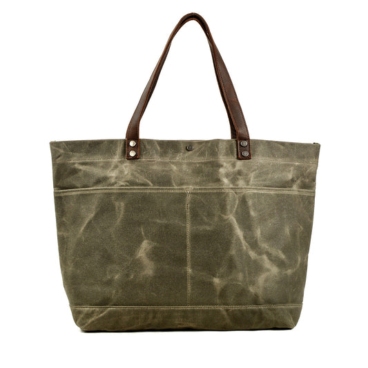 Oilcloth carrying bag | BOVEC