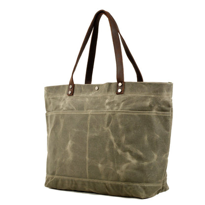 Oilcloth carrying bag | BOVEC